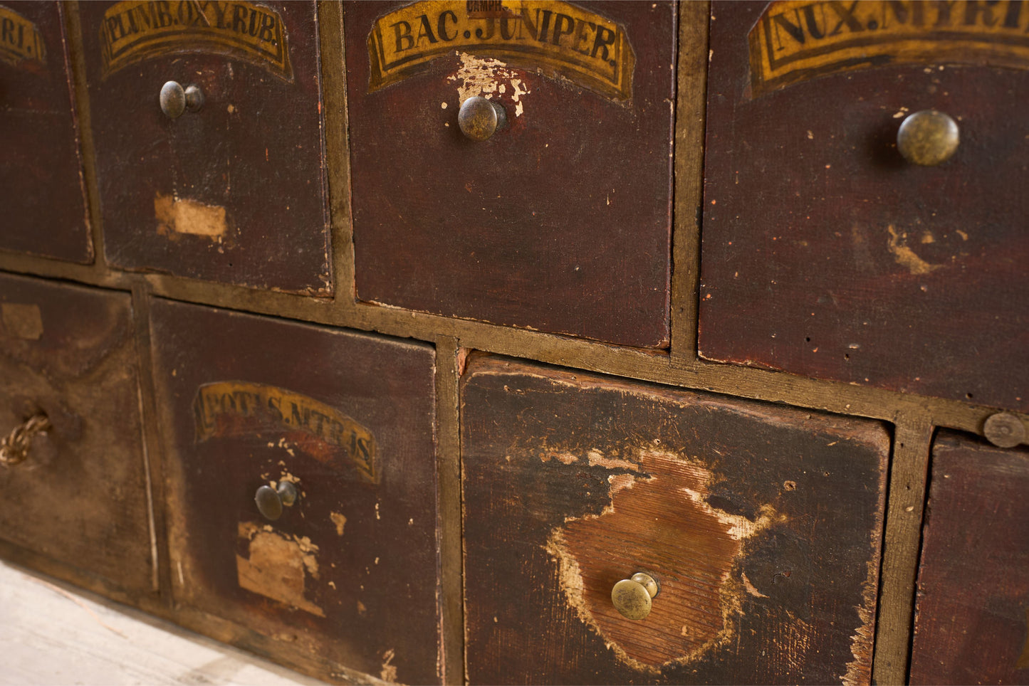 Georgian period Chemist Apothecary drawers - No2