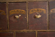 Georgian period Chemist Apothecary drawers - No2 - TallBoy Interiors