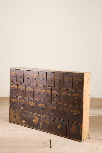 Georgian period Chemist Apothecary drawers - No2