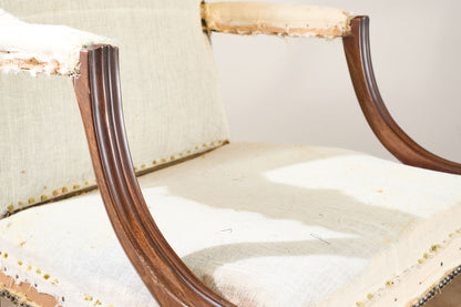 Pair of 20th century Gainsborough chairs