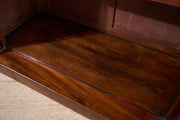 19th century Early Victorian Mahogany columned library book case
