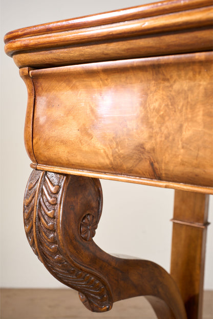 19th century Mahogany console table