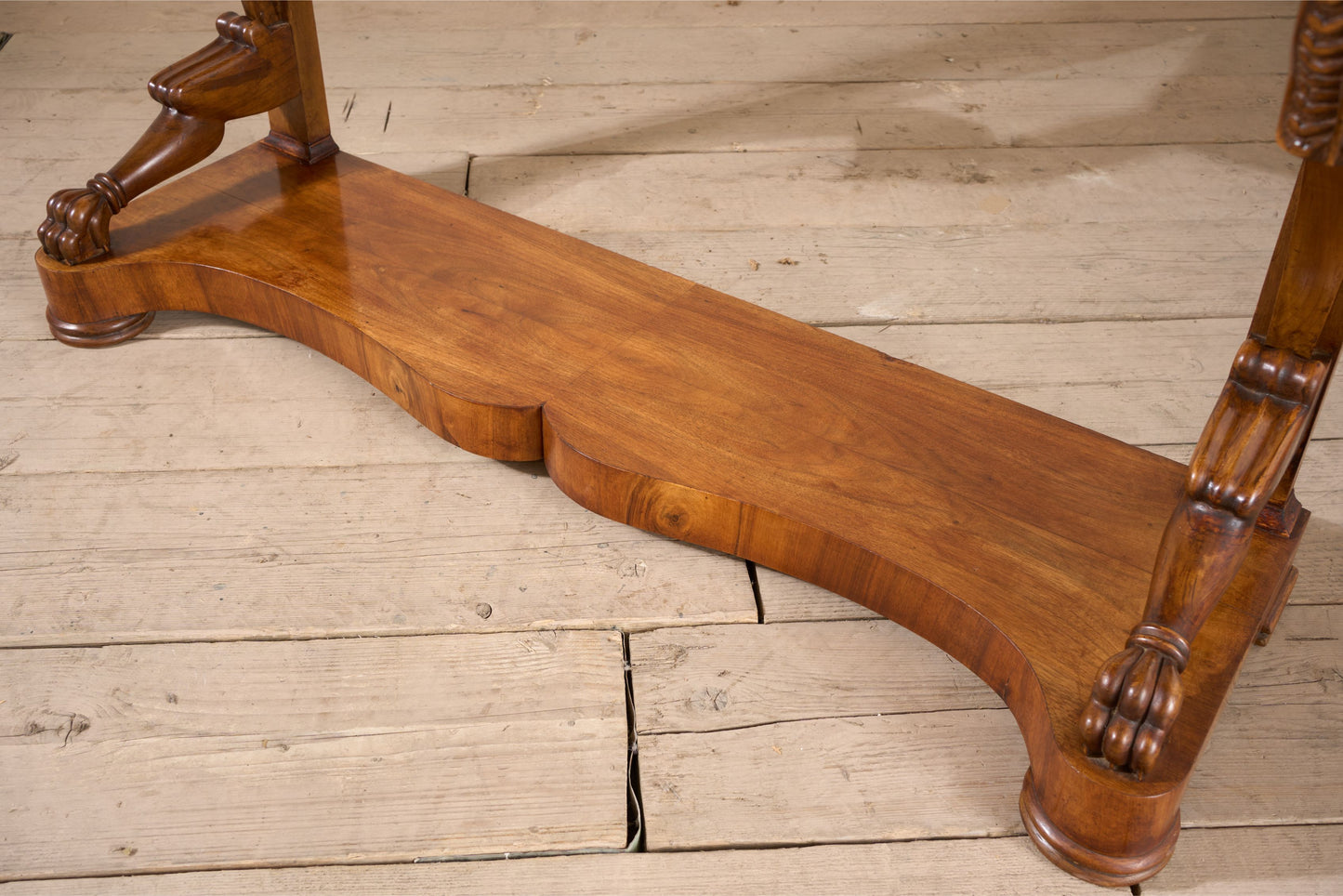 19th century Mahogany console table