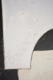 Large modern abstract painting on board by Sylvia Ortega - TallBoy Interiors
