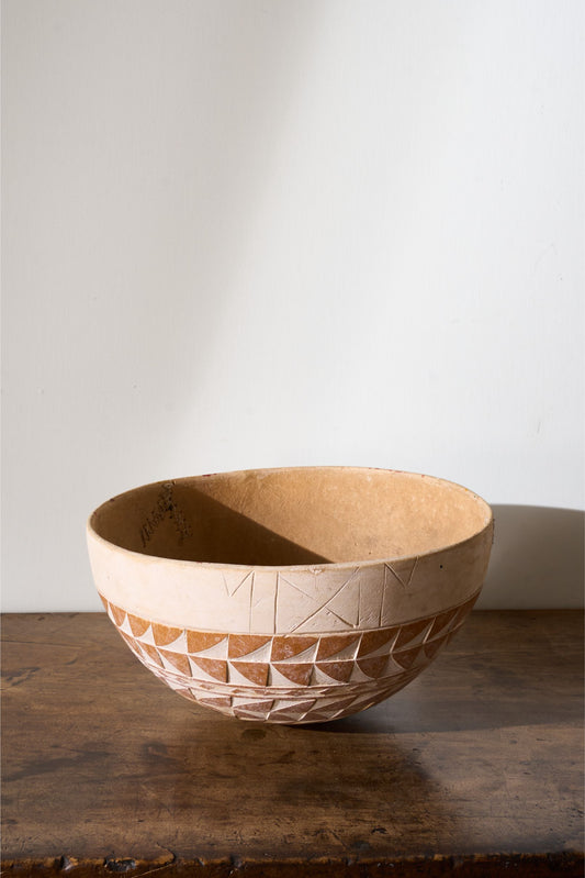 20th Century African carved Gourd bowl - No 3