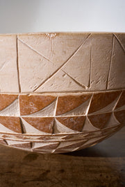 20th Century African carved Gourd bowl - No 3