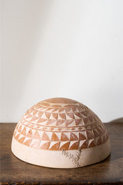20th Century African carved Gourd bowl - No 3