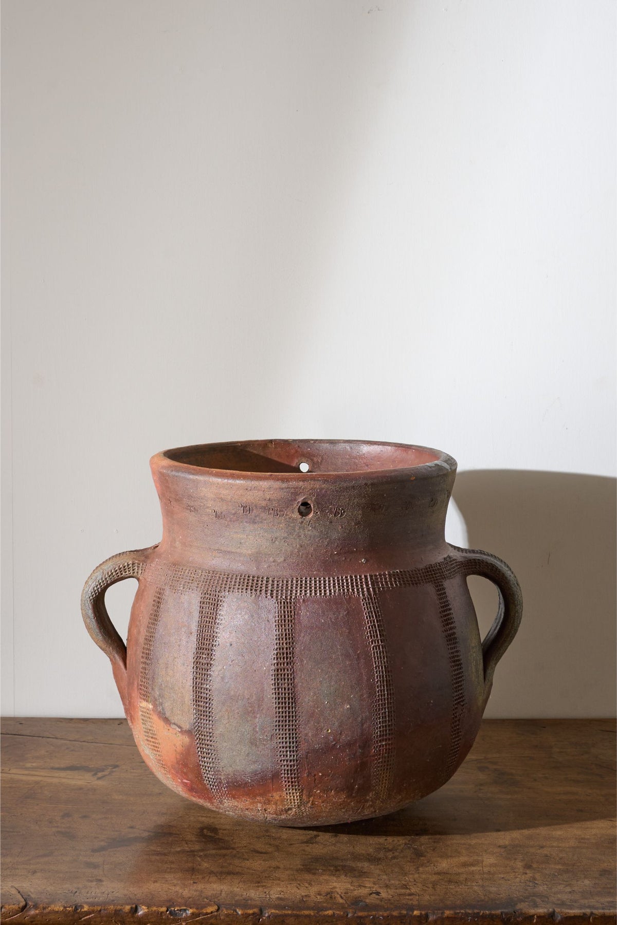 Early 19th century Earthenware ponne pot - TallBoy Interiors