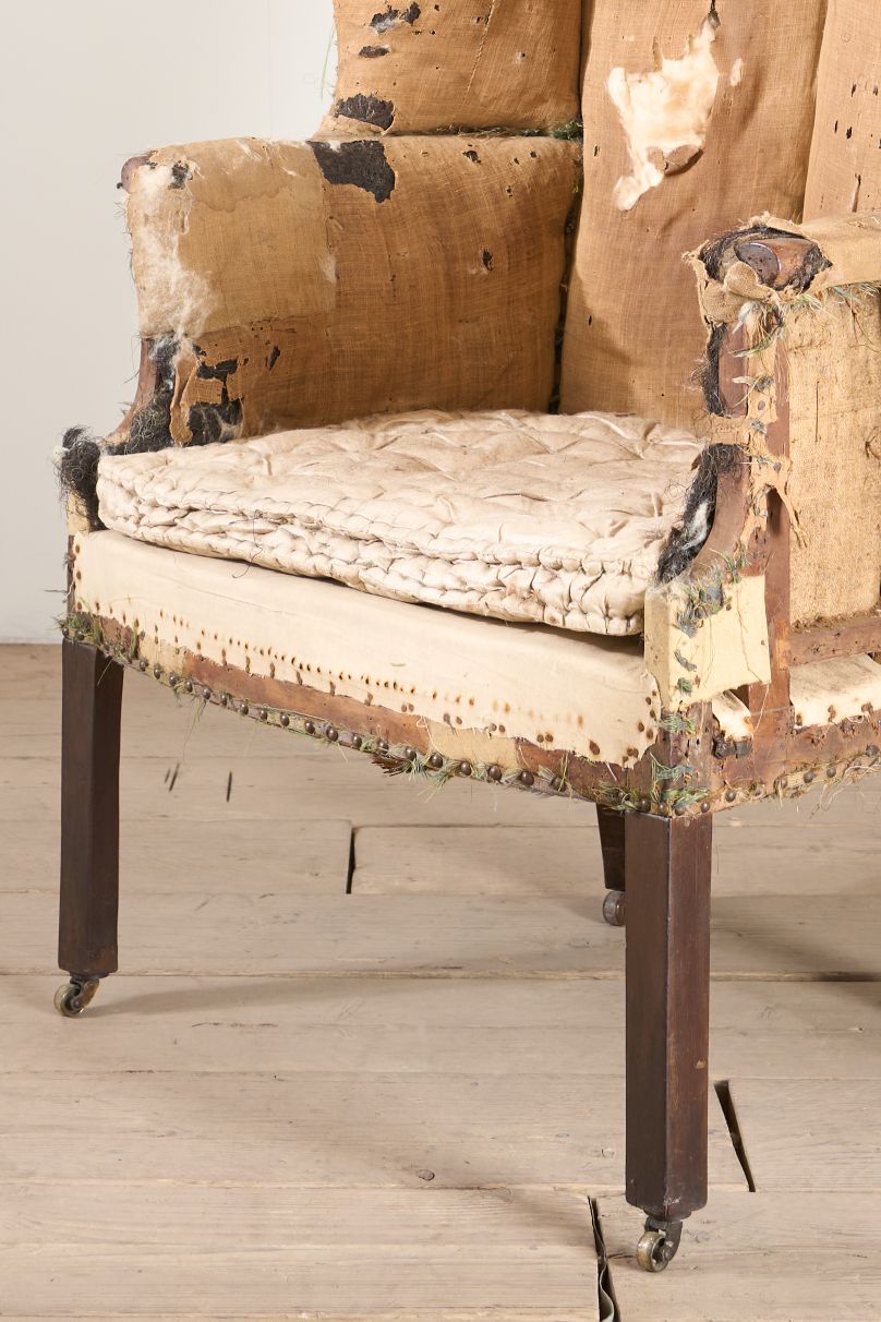 Georgian barrel back armchair - TallBoy Interiors