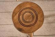 Mid century French bobbin turned tall stool