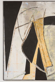 Large modern abstract painting on board by Sylvia Ortega - 001 - TallBoy Interiors