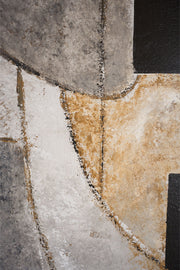 Large modern abstract painting on board by Sylvia Ortega - 002 - TallBoy Interiors