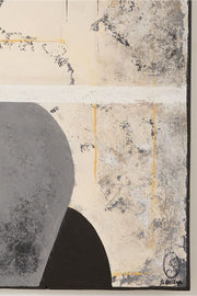 Large modern abstract painting on board by Sylvia Ortega - 003 - TallBoy Interiors