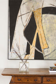 Large modern abstract painting on board by Sylvia Ortega - 001 - TallBoy Interiors