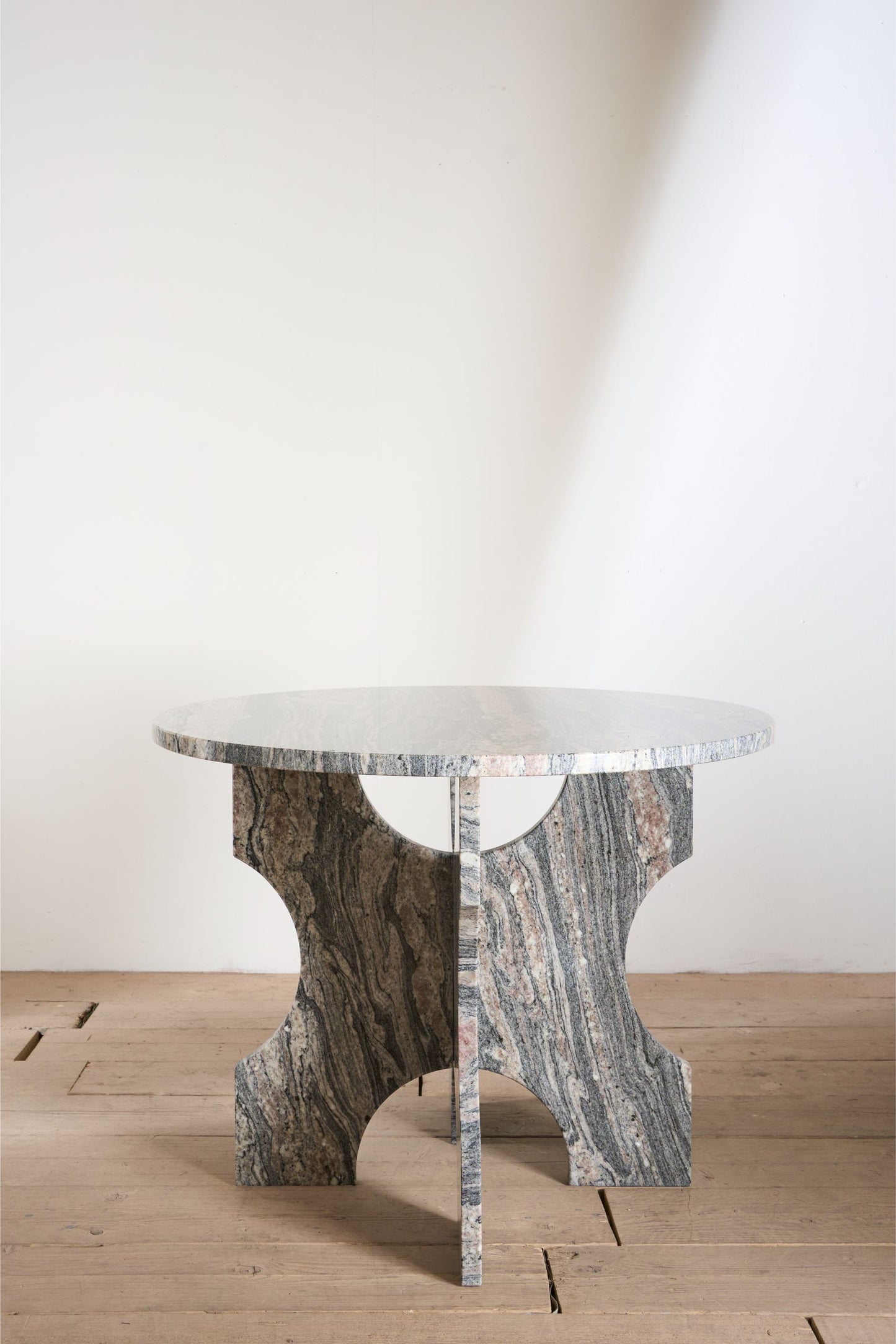 The 'Casa' circular marble centre table by TallBoy Interiors
