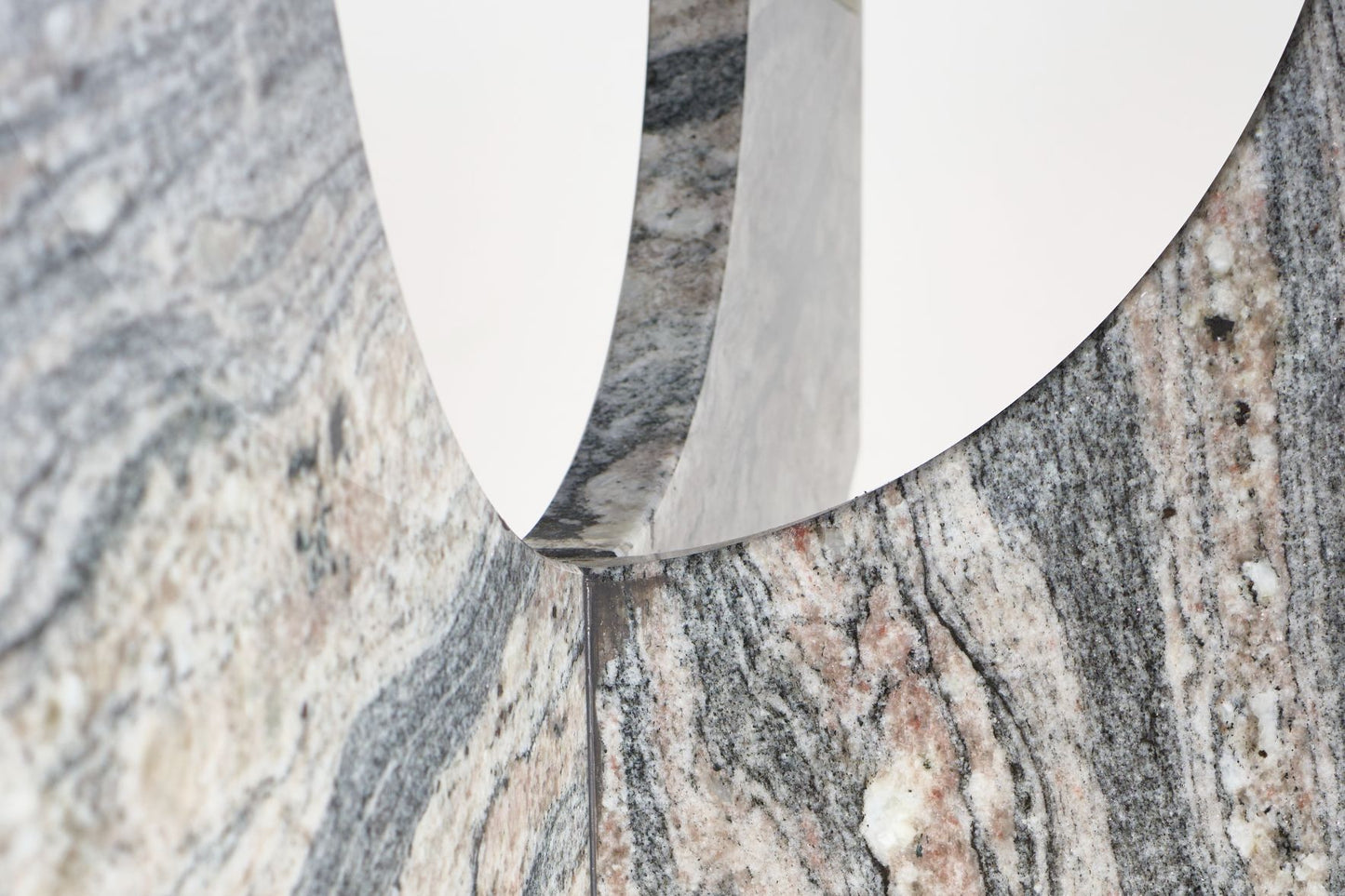 The 'Casa' circular marble centre table by TallBoy Interiors
