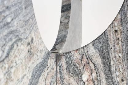 The 'Casa' circular marble centre table by TallBoy Interiors