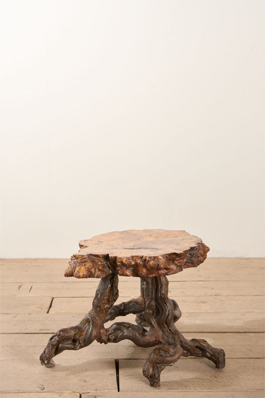 20th century Naturalistic root coffee table