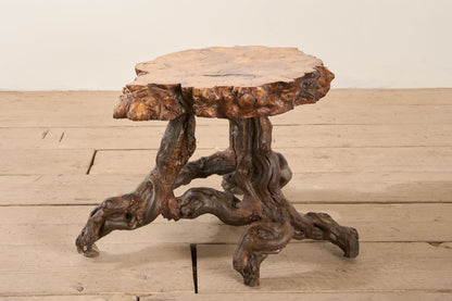 20th century Naturalistic root coffee table