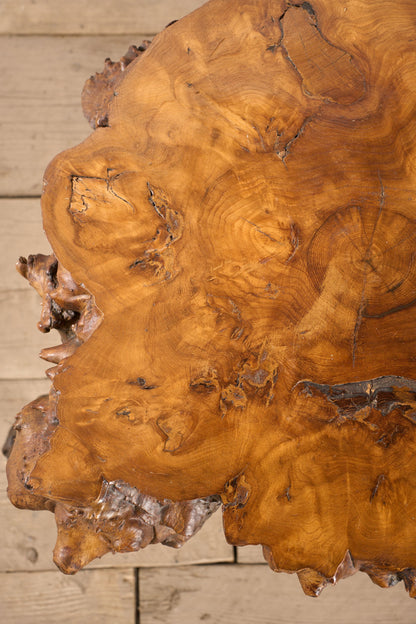 20th century Naturalistic root coffee table