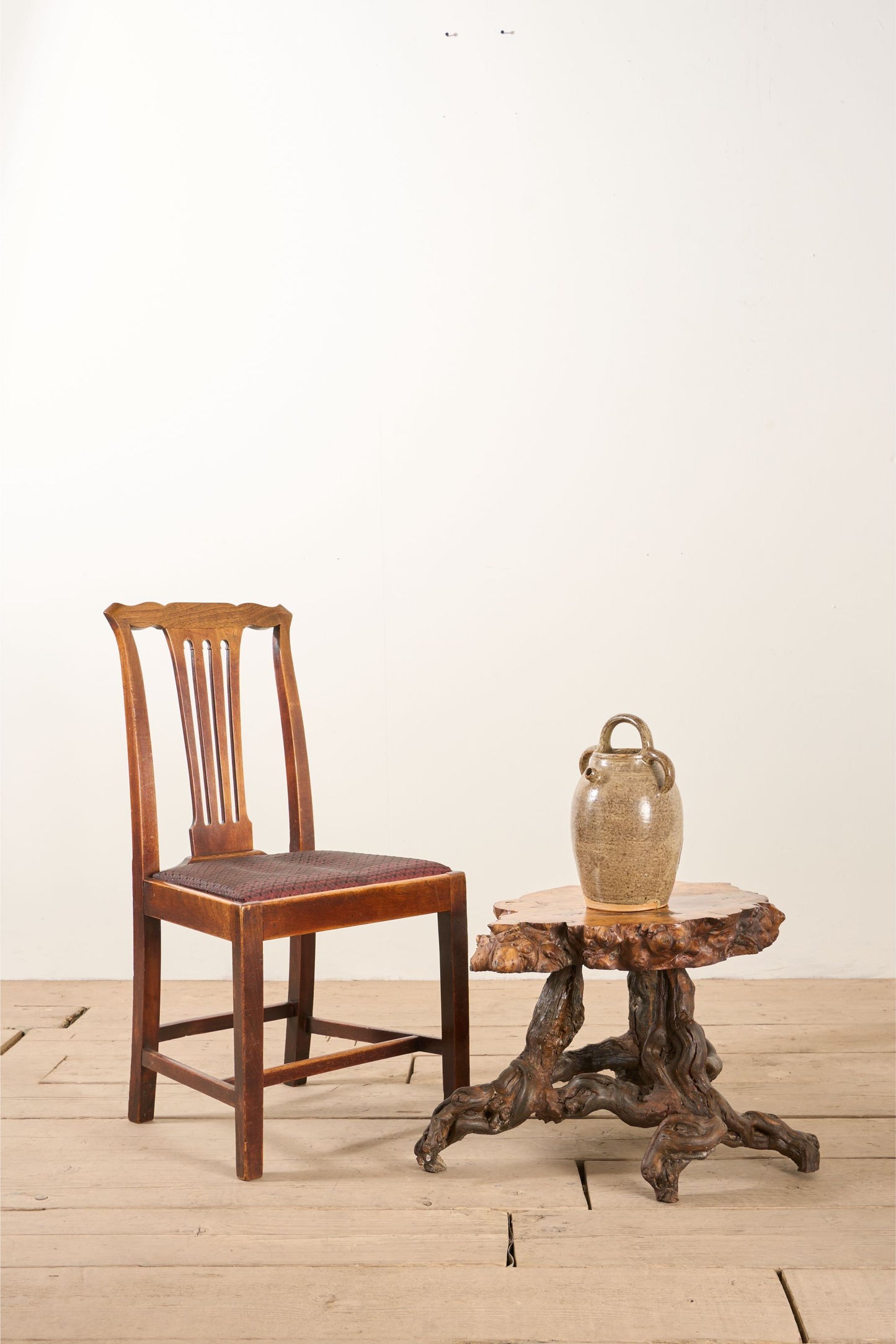 20th century Naturalistic root coffee table