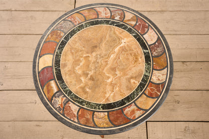 Rare 19th century Mahogany and Specimen marble side table