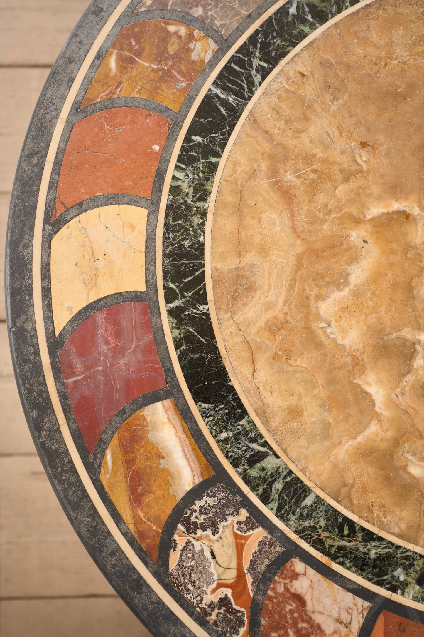 Rare 19th century Mahogany and Specimen marble side table