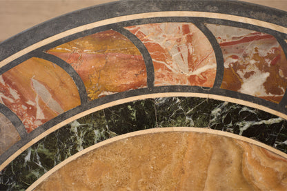 Rare 19th century Mahogany and Specimen marble side table