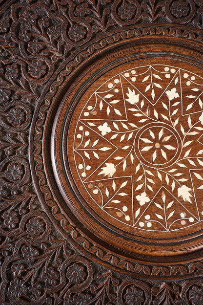 19th century Octagonal Padauk Anglo-Indian side table