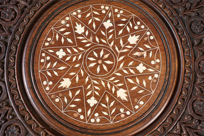 19th century Octagonal Padauk Anglo-Indian side table