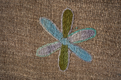 Large 20th century Embroidered Uzbek Rug / Wall covering