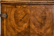 19th century George I style double arched walnut cabinet - TallBoy Interiors