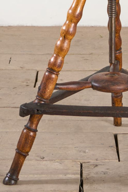 19th Century country swivel stool
