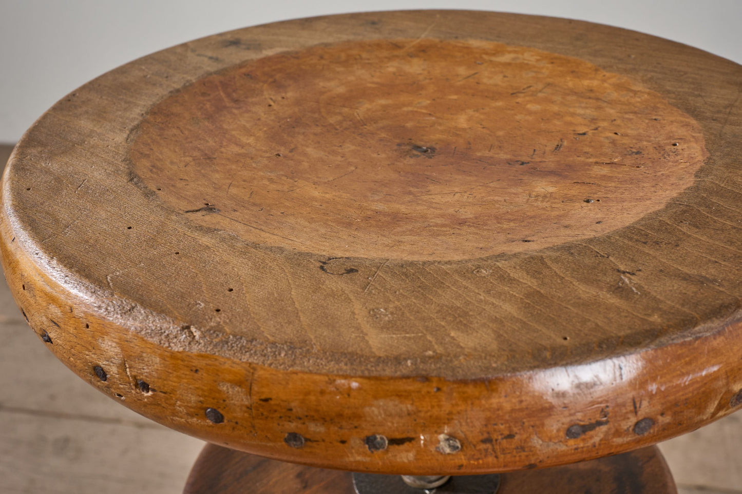 19th Century country swivel stool