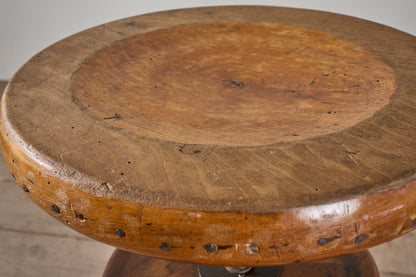 19th Century country swivel stool