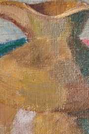 20th century oil on canvas still life painting by V Argenton - TallBoy Interiors