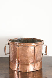 19th century Heavy copper Grain measure - No2 - TallBoy Interiors