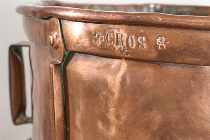 19th century Heavy copper Grain measure - No2