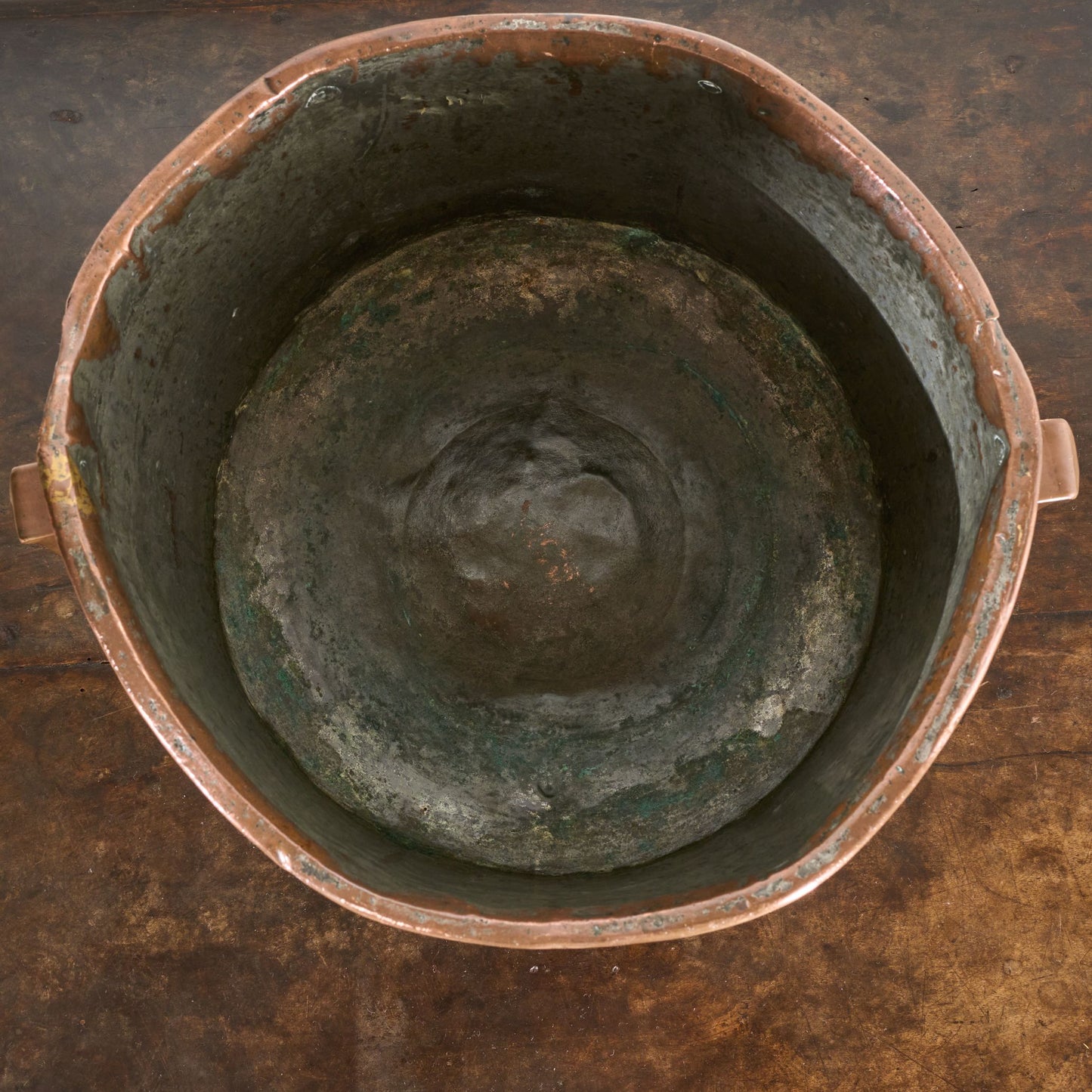 19th century Heavy copper Grain measure - No2