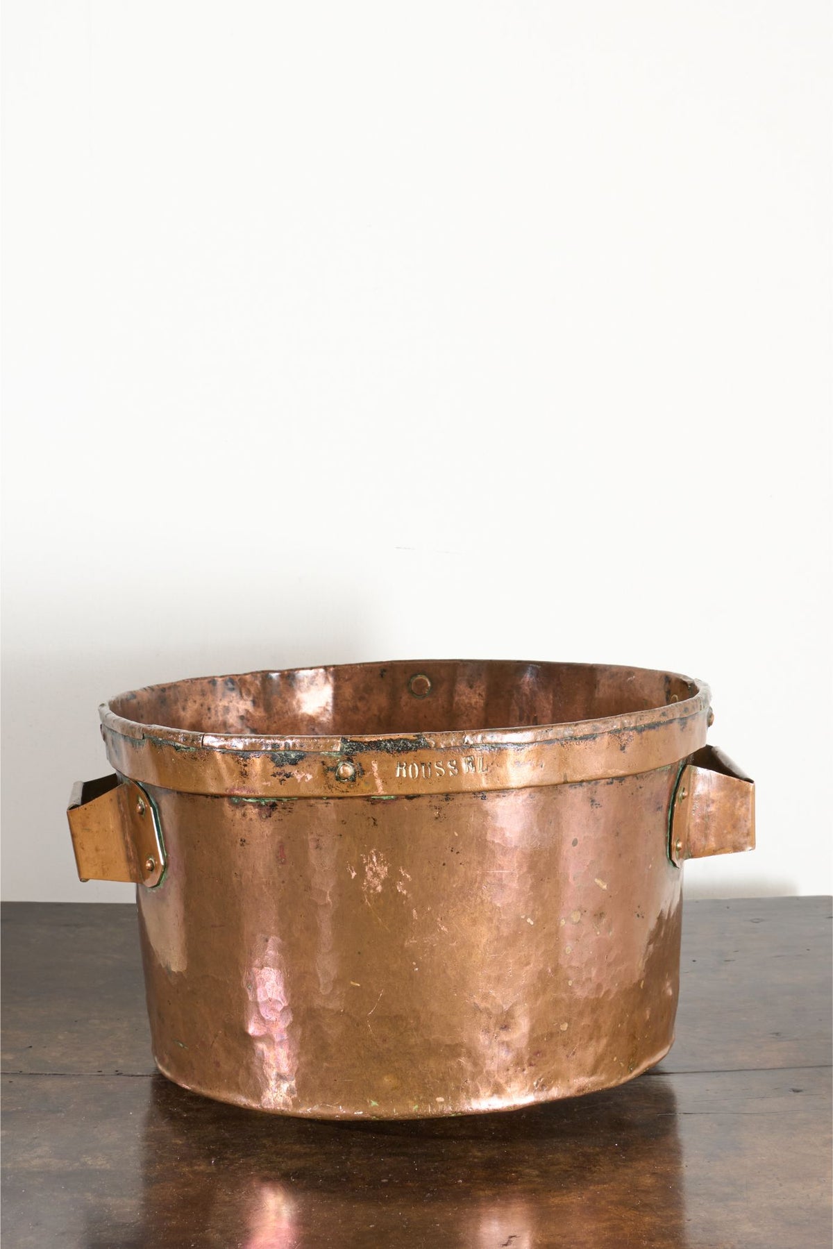19th century Heavy copper Grain measure - No4 - TallBoy Interiors