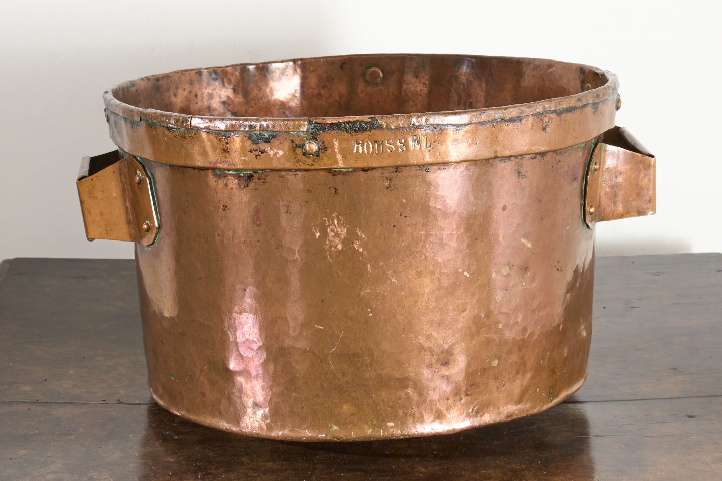 19th century Heavy copper Grain measure - No4