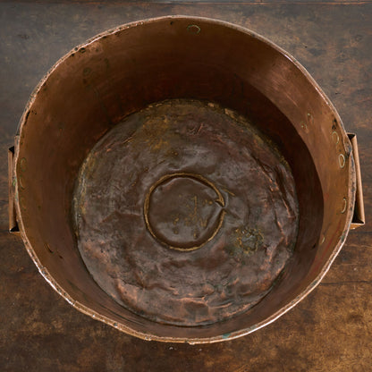 19th century Heavy copper Grain measure - No4