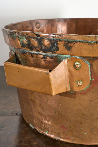 19th century Heavy copper Grain measure - No4