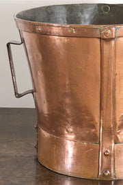 19th century Heavy copper Grain measure - No5 - TallBoy Interiors