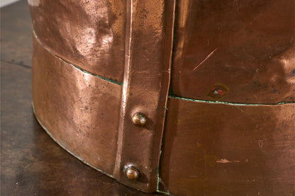 19th century Heavy copper Grain measure - No5