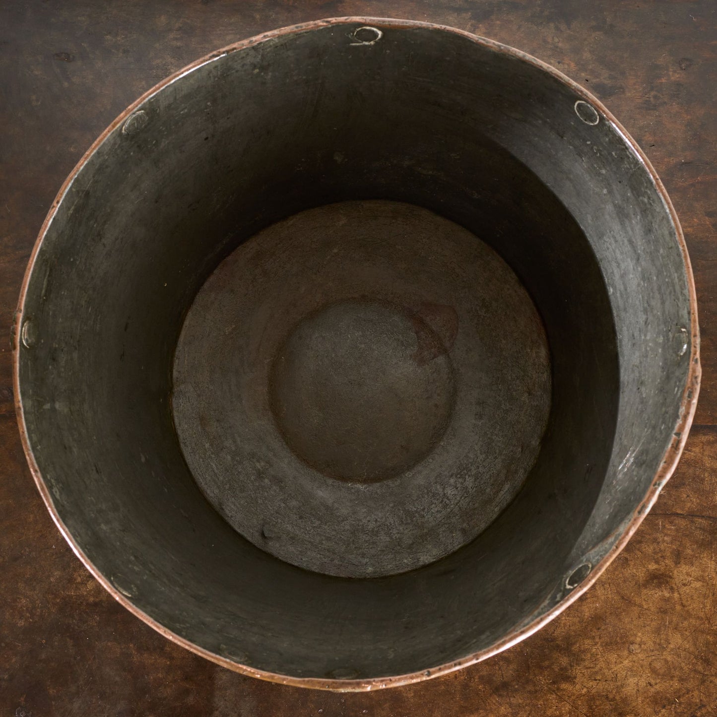 19th century Heavy copper Grain measure - No5