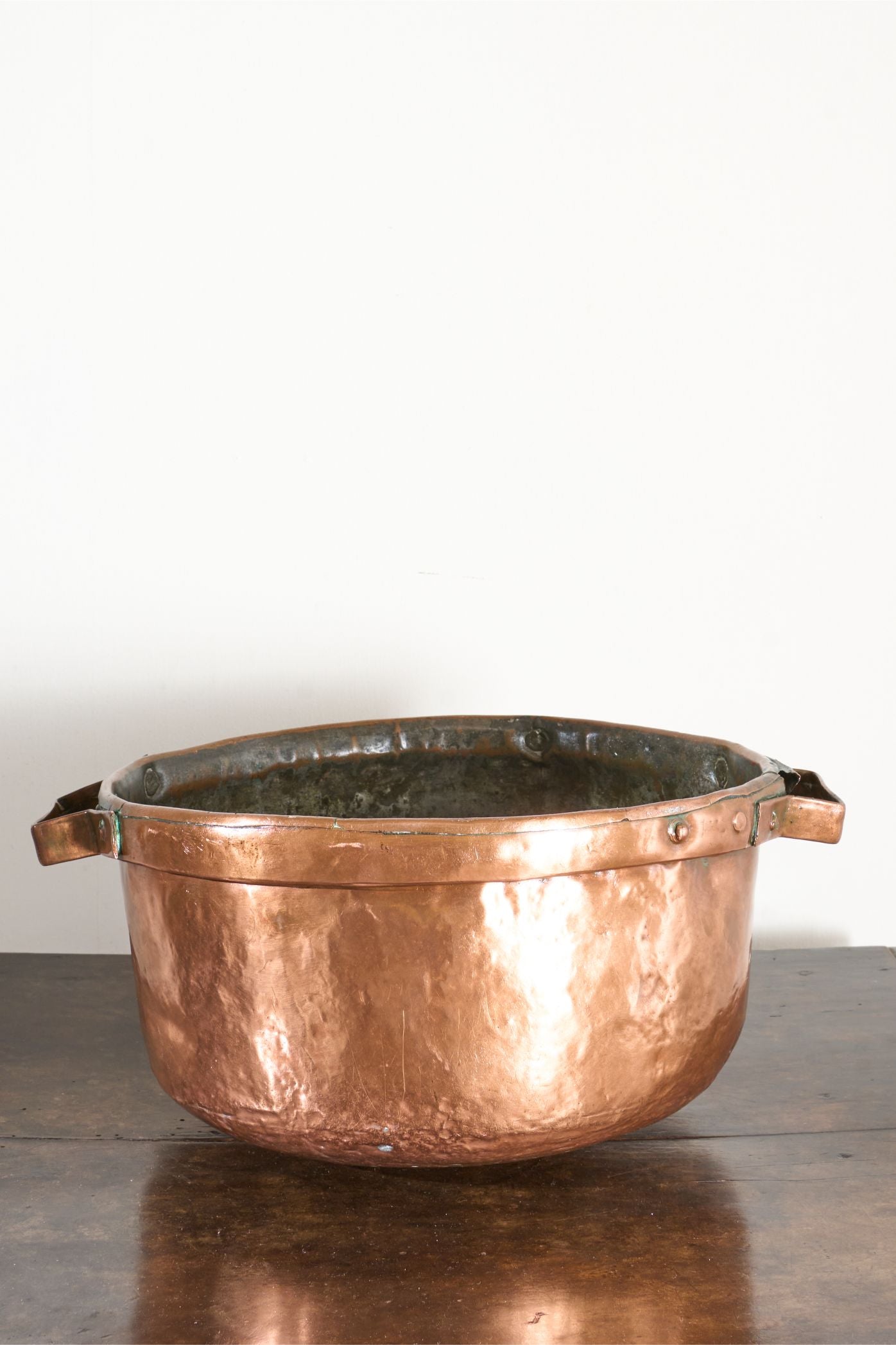 19th century Heavy copper Grain measure - No6