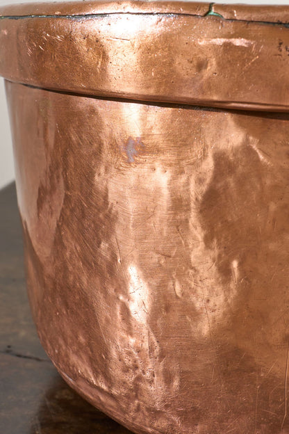 19th century Heavy copper Grain measure - No6