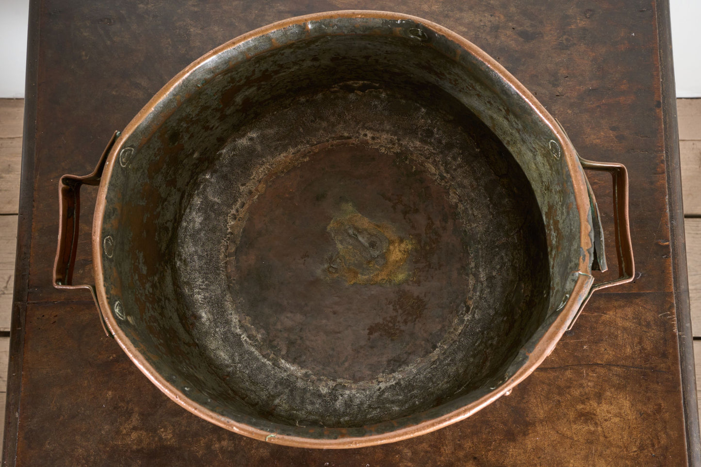 19th century Heavy copper Grain measure - No6