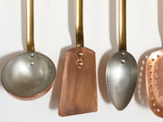 19th century Copper and Brass kitchen utensils - TallBoy Interiors